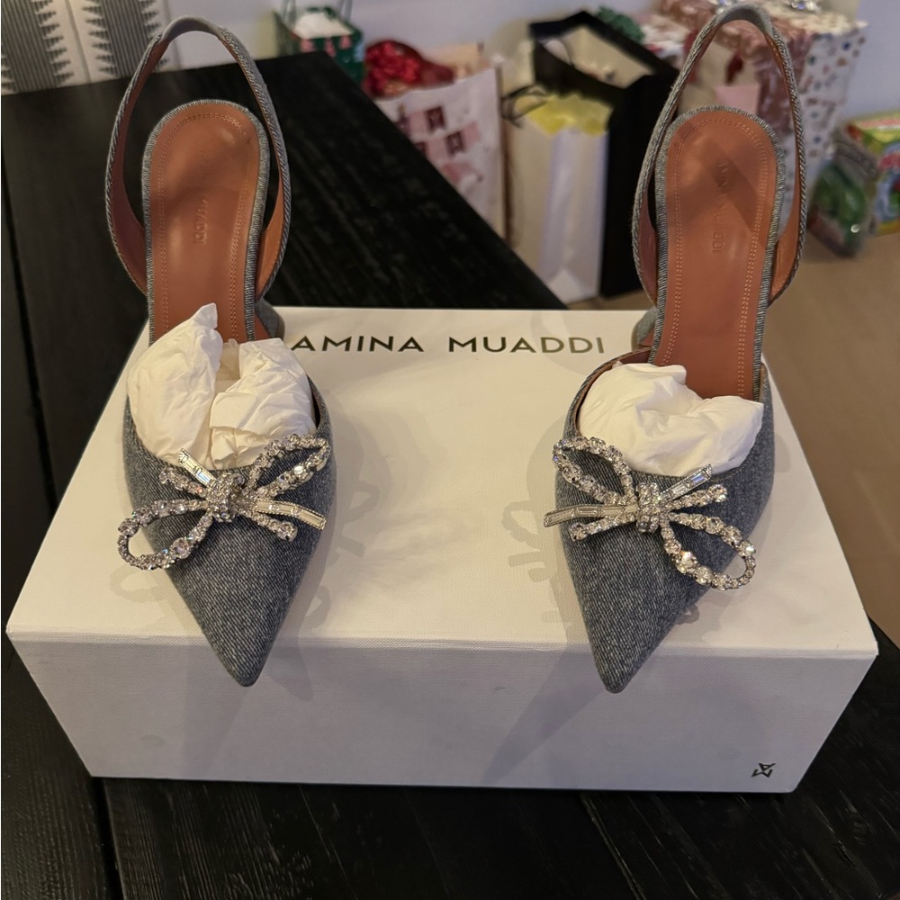Amina Muaddi Slingback